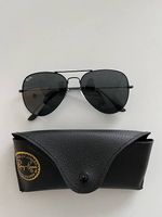 Rayban Sonnenbrille AVIATOR TOTAL BLACK