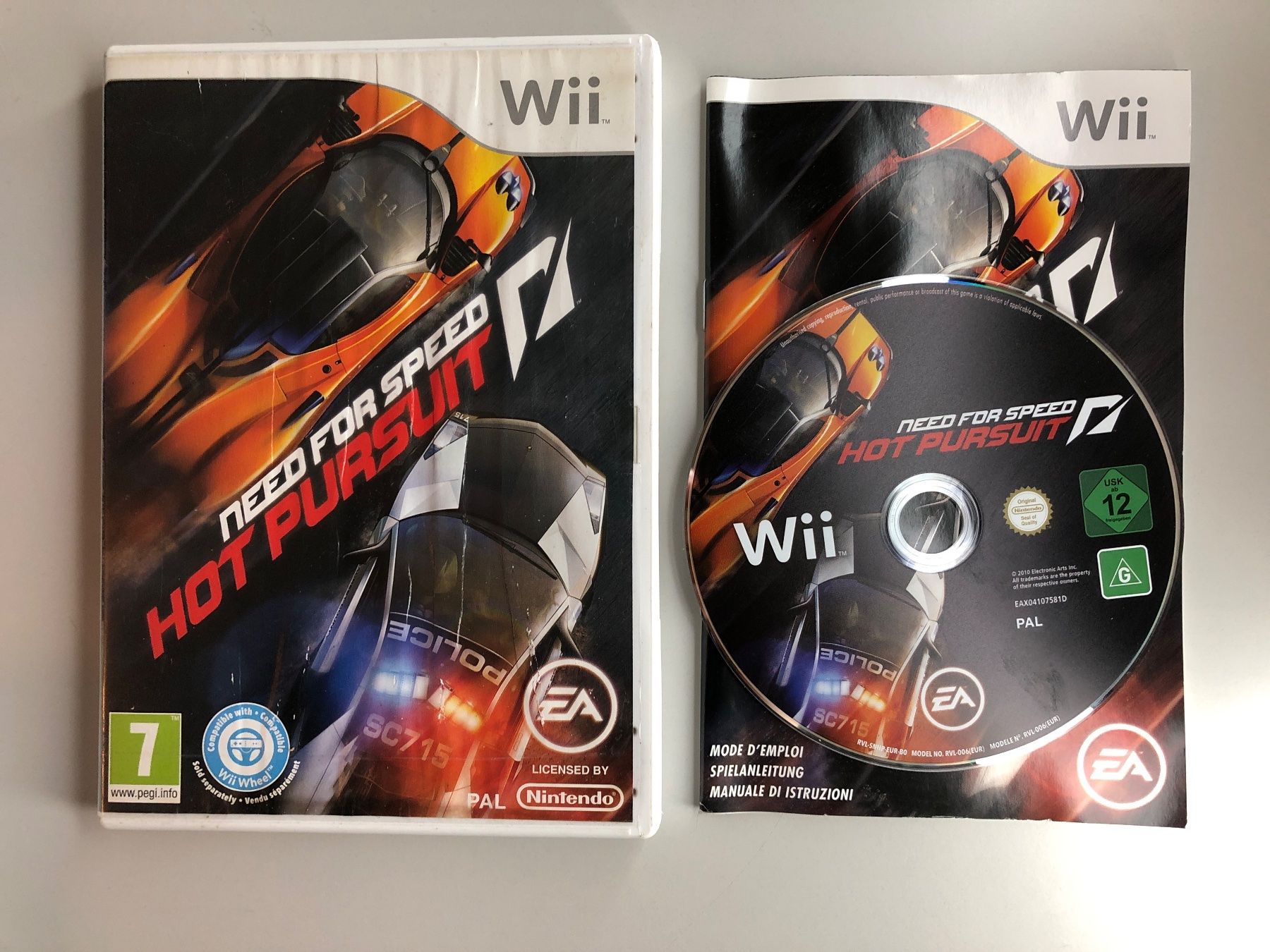 Nintendo Giochi: Need for Speed Hot Pursuit - Wii – Usato da St.gallen venduto da taduz