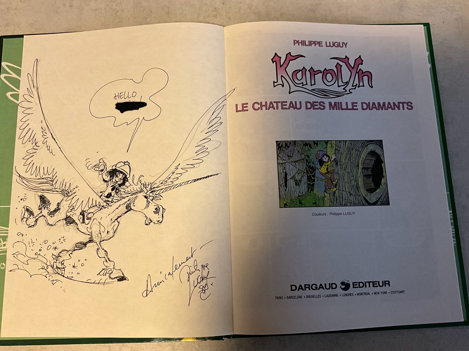 Fumetti: EO Karolyn T.1 dédicace – Usato da Agriswil venduto da Ueli03 1