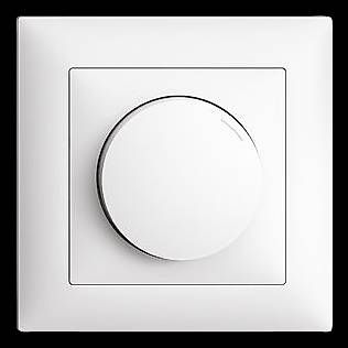 Feller Schalter: UP-Drehdimmer LED-Universal Einsatz Feller 4-200W/VA neu – Neu und originalverpackt aus Hinwil von Sinclar1