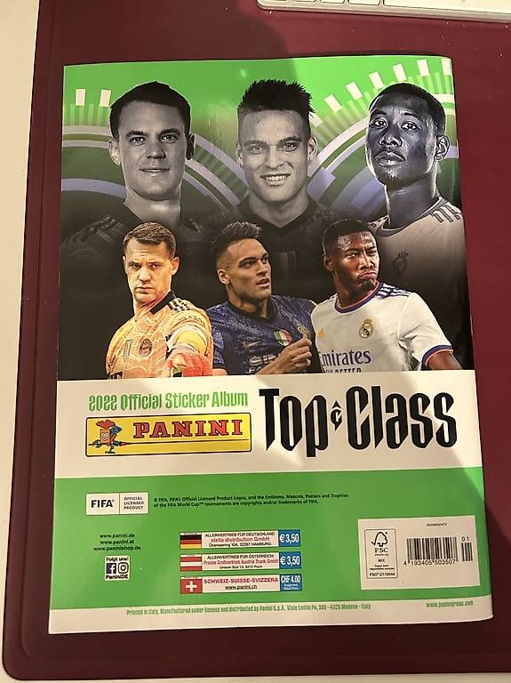 Topps Album: Panini Album Top Class 2022 – Nuovo (secondo la descrizione) da Binningen venduto da Flagello 1