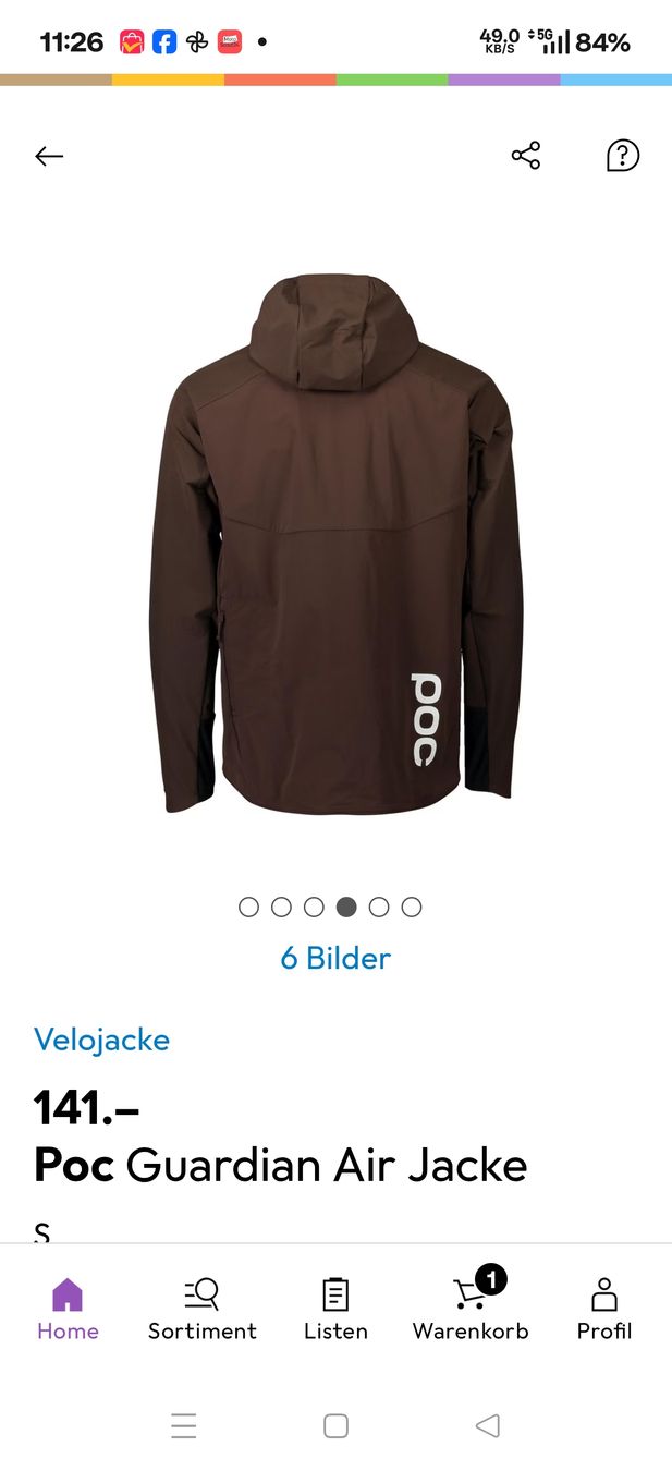 Poc Giacche: Poc Guardian Air Jacke L – Nuovo e nell'imballaggio originale da Engelberg venduto da Univega79 3