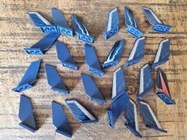 lego 6239 lot de 24 pièces Dark Blue Tail Shuttle