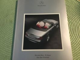 Mercedes-Benz SL-Klasse Alles über Sicherheit Juli 2001
