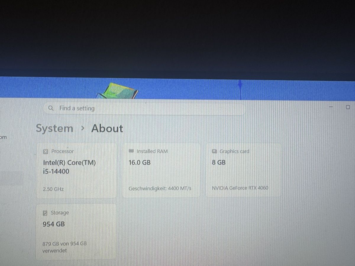 PC: Erazer Gaming Pc – Usato da Basel venduto da rui_fdb2 3