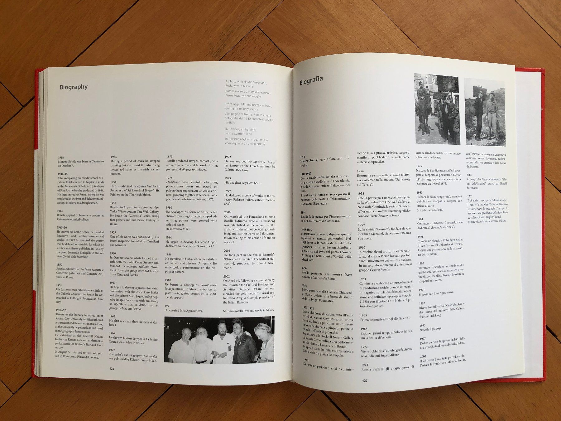 Libri: Kunst Buch: MIMMO ROTELLA - China Exhibition – Usato da Lugano venduto da gio.yo 8