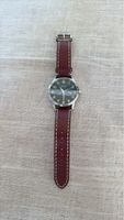 Elegante Herrenuhr von Hugo Boss mit Lederarmband