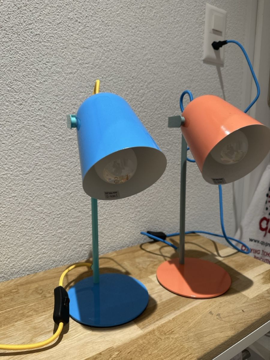 Lampade: 2 Retro Nachtischlampen – Nuovo (secondo la descrizione) da Au SG venduto da ine_k9wc 1