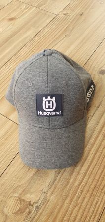 Husqvarna Cap/Kappe, Grau, neu