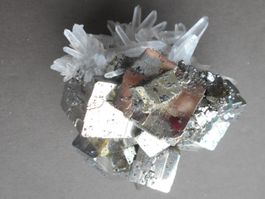 Pyrit Museumsstück aus Peru aus sehr alter Sammlung