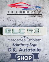Mercedes AMG GLC53 Emblem Schriftzug Logo aus ABS NEU Chrom