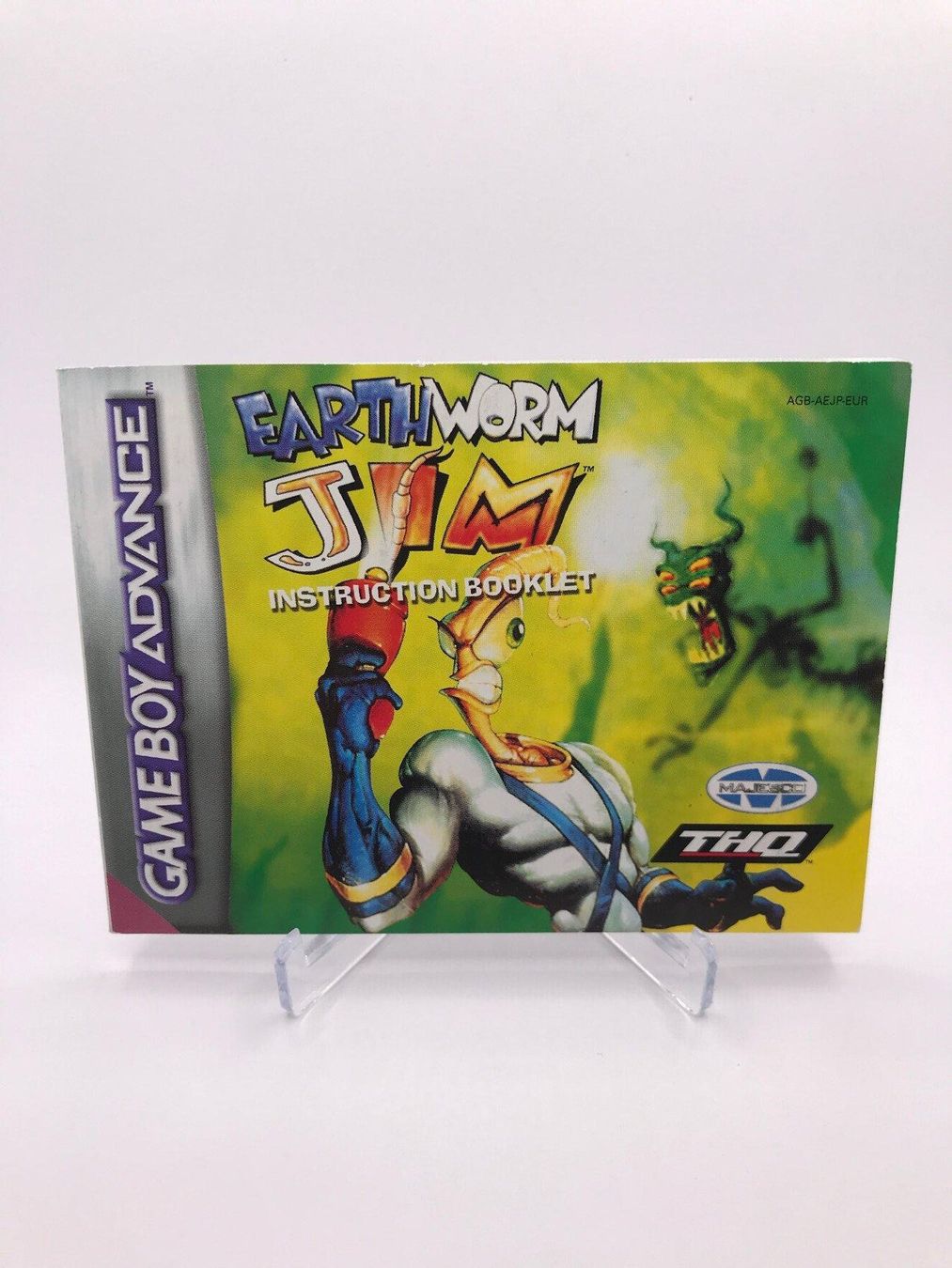 Giochi: GBA - Earthworm Jim ( mit Anleitung ) – Usato da Allschwil venduto da Bullach 3