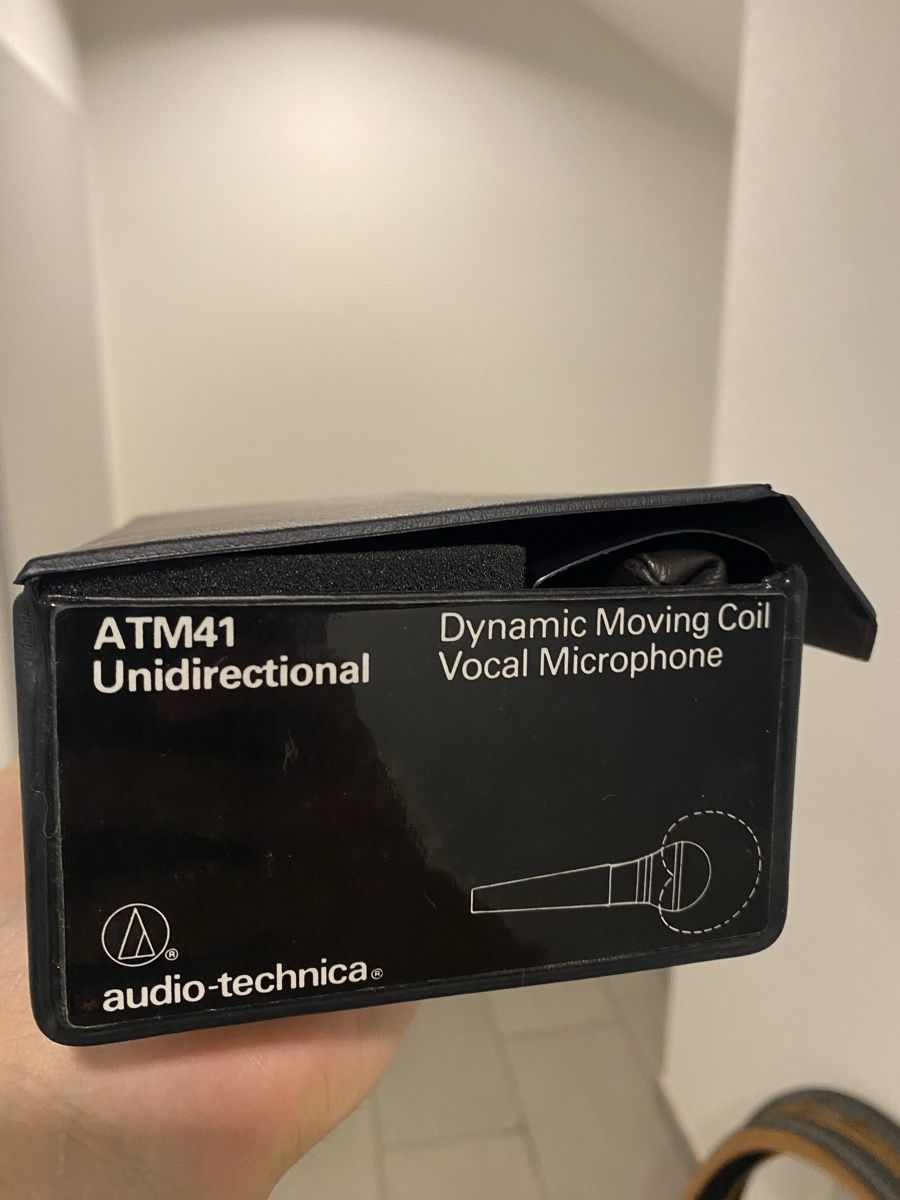 Audio Technica Mikrofone: Audiotechnica ATM41 Mikrofon – Gebraucht aus Siebnen von iMaxmini 1