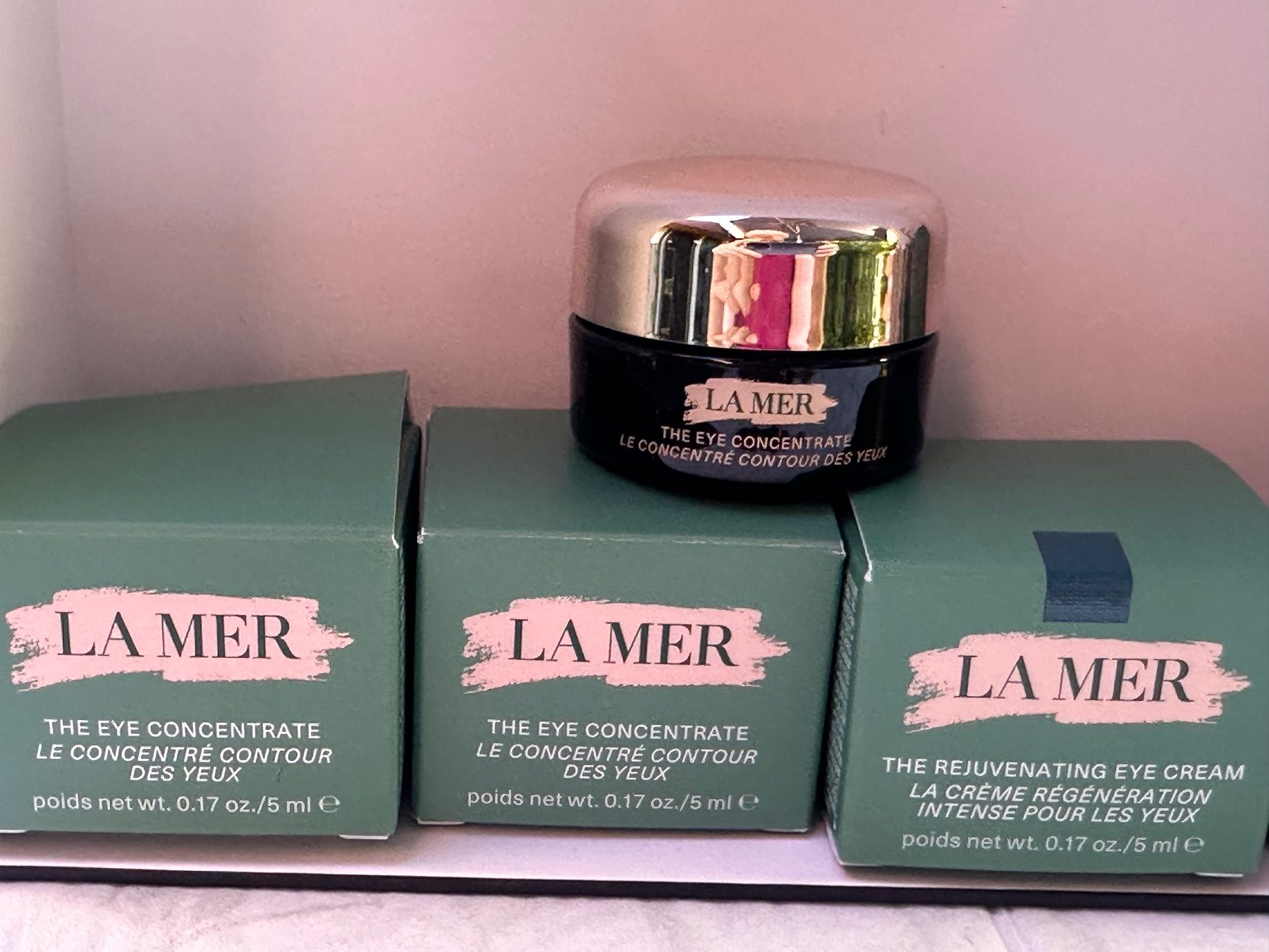 La Mer Cura del viso: Original la Mer, Set Augenpflege, neu – Nuovo e nell'imballaggio originale da Aarburg venduto da flacon05 1