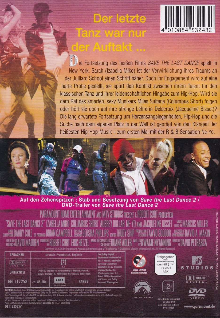 Tutti i DVDs: DVD ab Fr. 1.--, Save the Last Dance 2 – Usato da Lausen venduto da Mondeo10628 1
