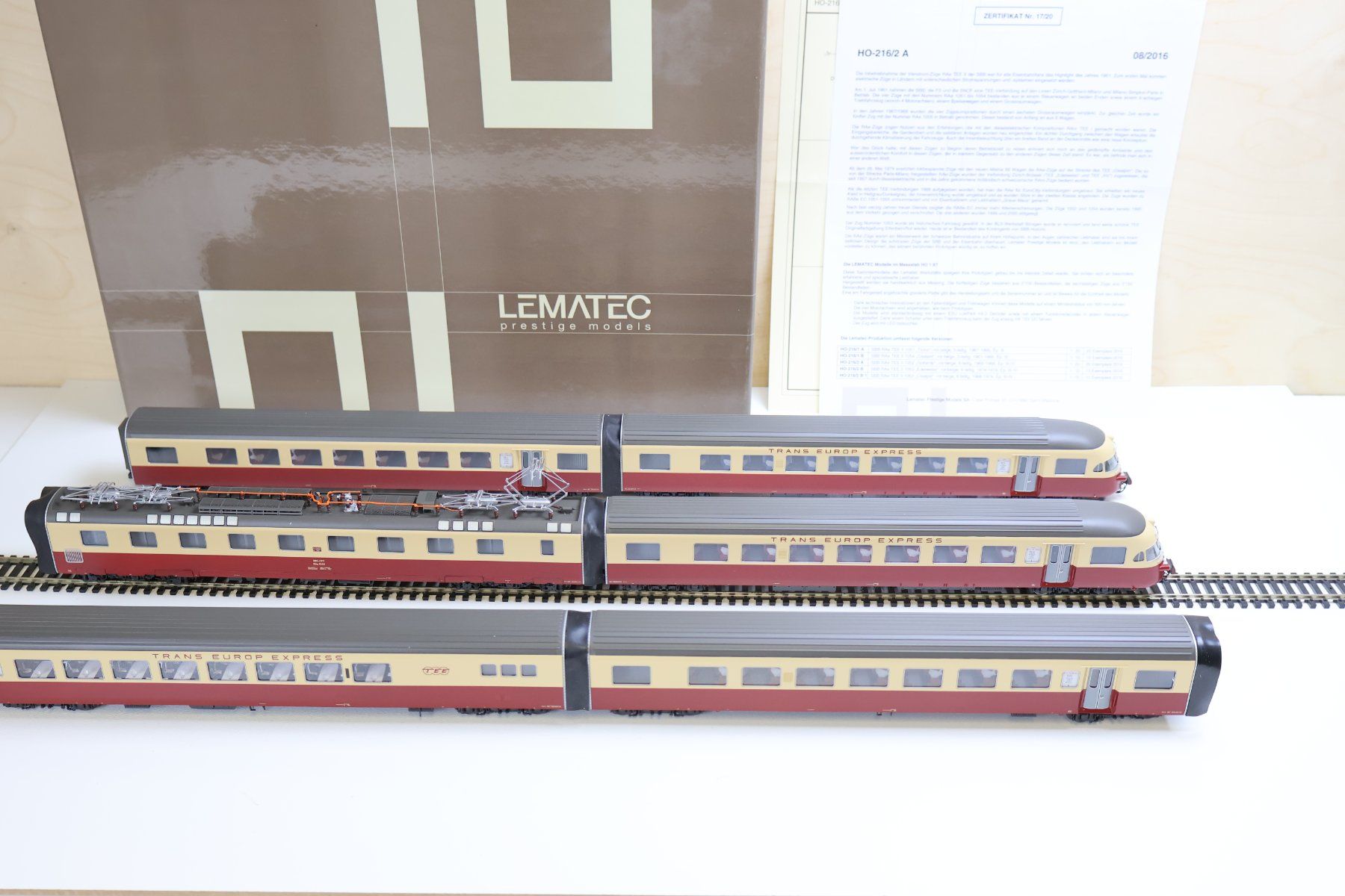 Lematec SBB TEE RAe 6-Teilig 216/2A - Rarität nur 20 Stück (Gebraucht ...