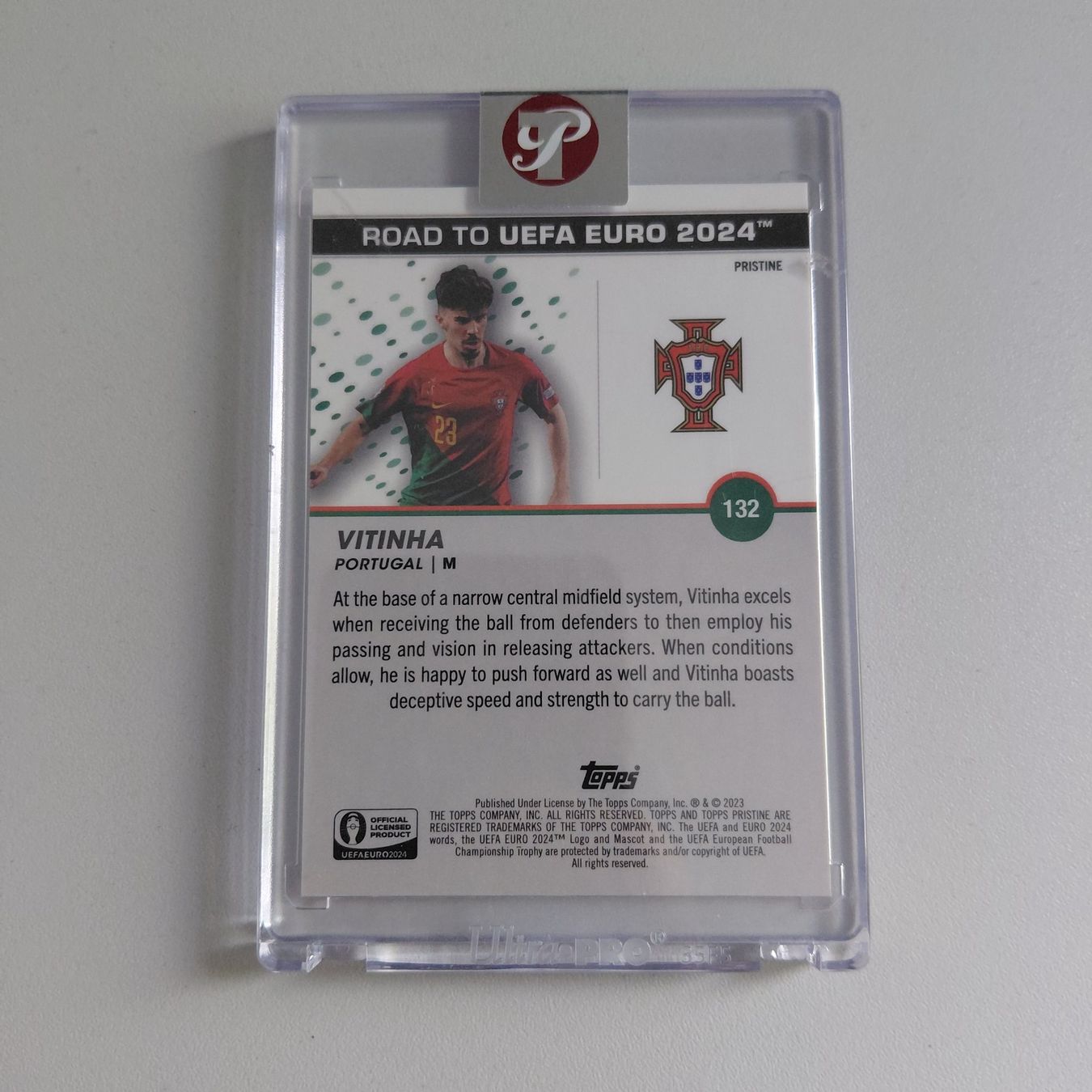 Topps Carte collezionabili: Vitinha, 49/75, Topps Pristine – Usato da Uezwil venduto da -Retrogames- 1