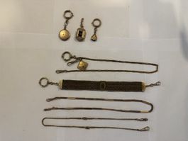 Div.Antike Tachenuhr Ketten (25)