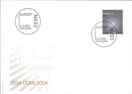 2004 FDC 50 Jahre Cern    KW 8.10