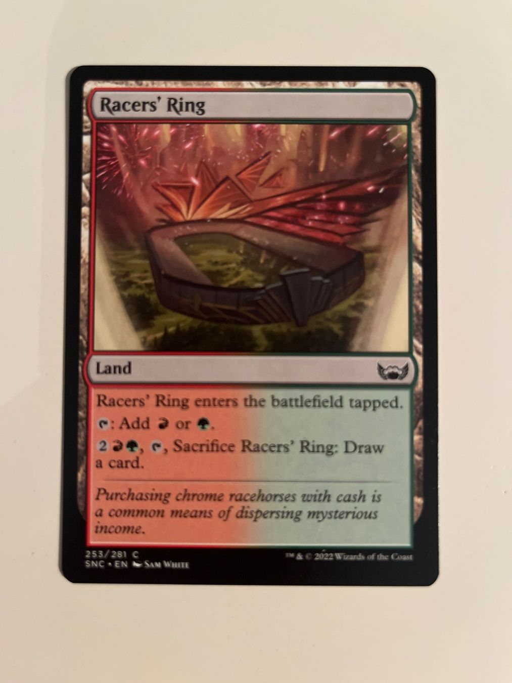 1 x Racers' Ring - Magic: The Gathering - MtG (Gebraucht) in Kriens für ...