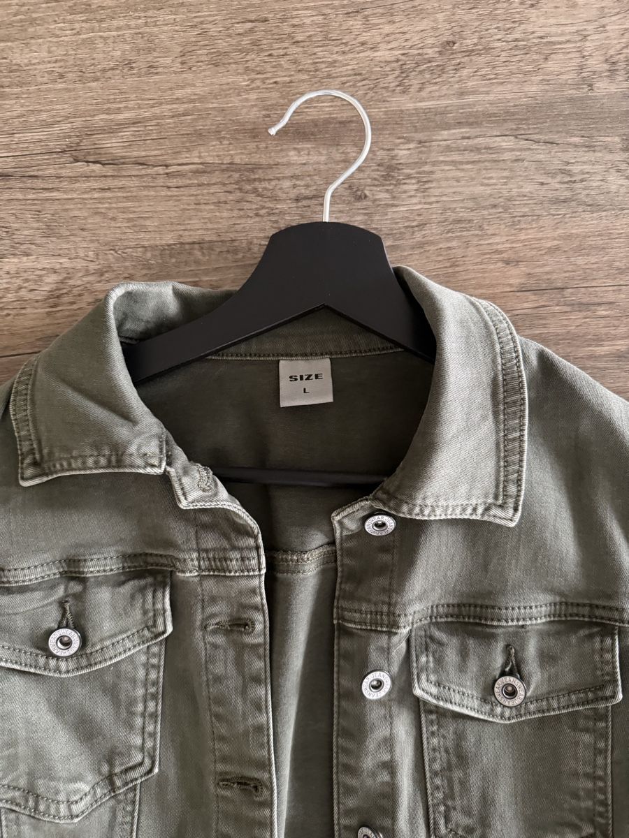 Giacche: ***Jeans Jacke -Khaki*** – Nuovo (secondo la descrizione) da Oberbipp venduto da Jumeirah01 1