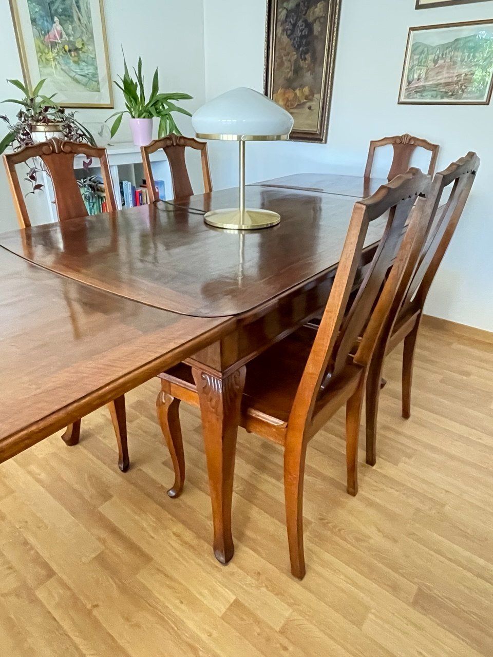 Set di tavolo e panche: Tisch + Stühle, original Jugendstil, schweizer Handarbeit – Usato da Effretikon venduto da Alexis24 6