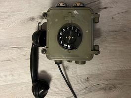 Telefon 1945 Feldtelefon Militärtelefon