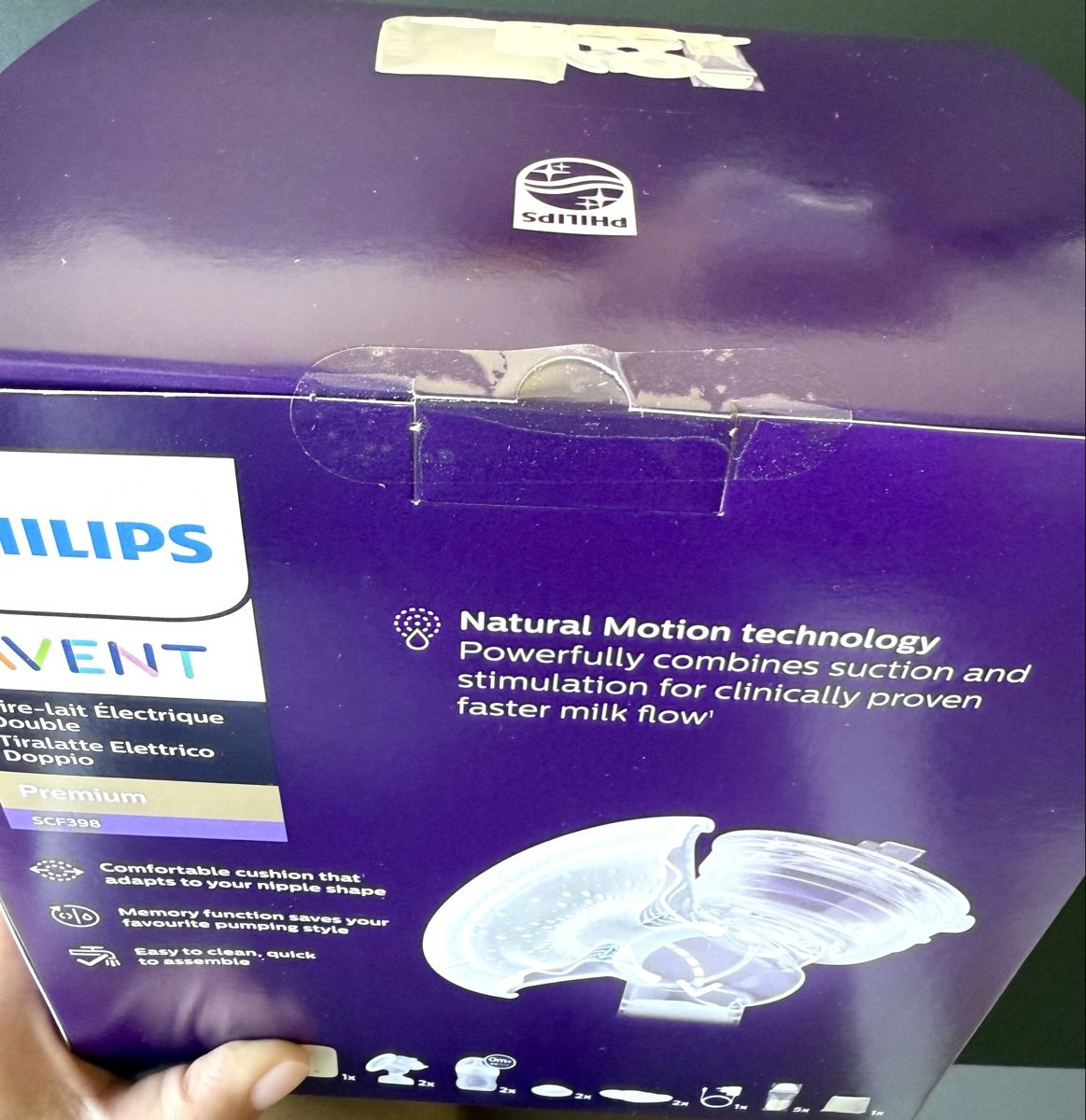 Philips Accessori per l’allattamento: Tire-lait électrique double Philips Avent – Nuovo e nell'imballaggio originale da Genève venduto da midionze 2