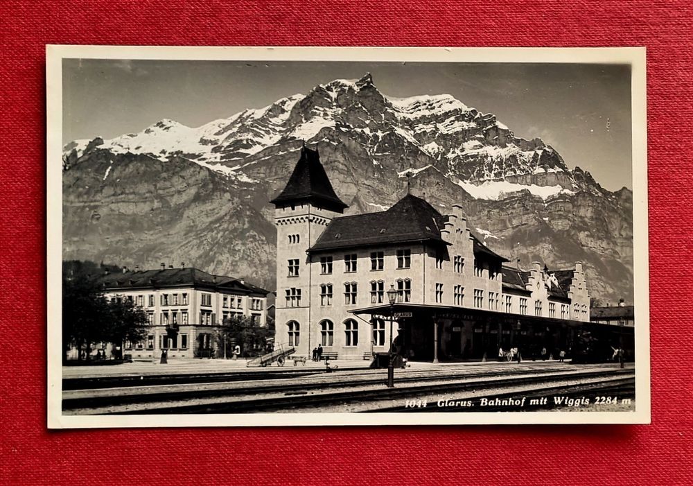 Glarus Bahnhof Eisenbahn Kaufen auf Ricardo