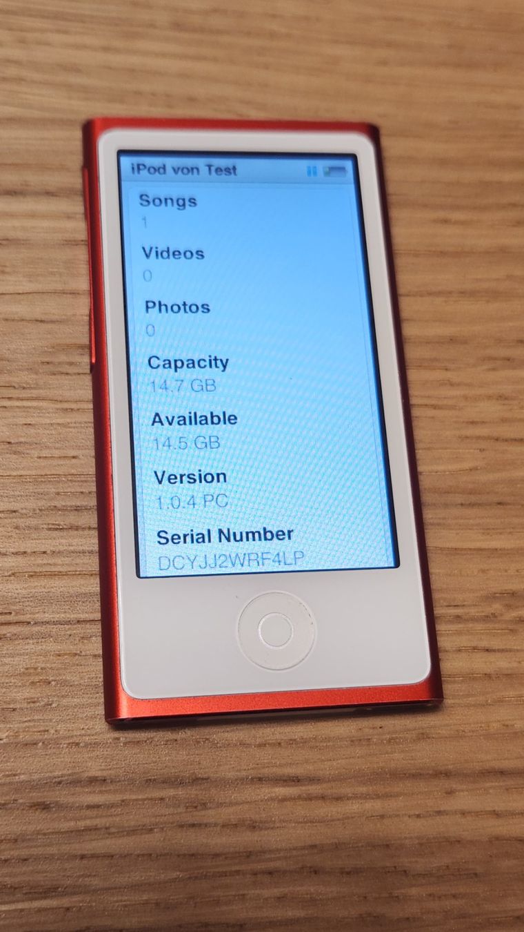 Apple Tragbarer Mediaplayer: iPod Nano 7th gen – Gebraucht aus Zollikofen von lagavulin03 2
