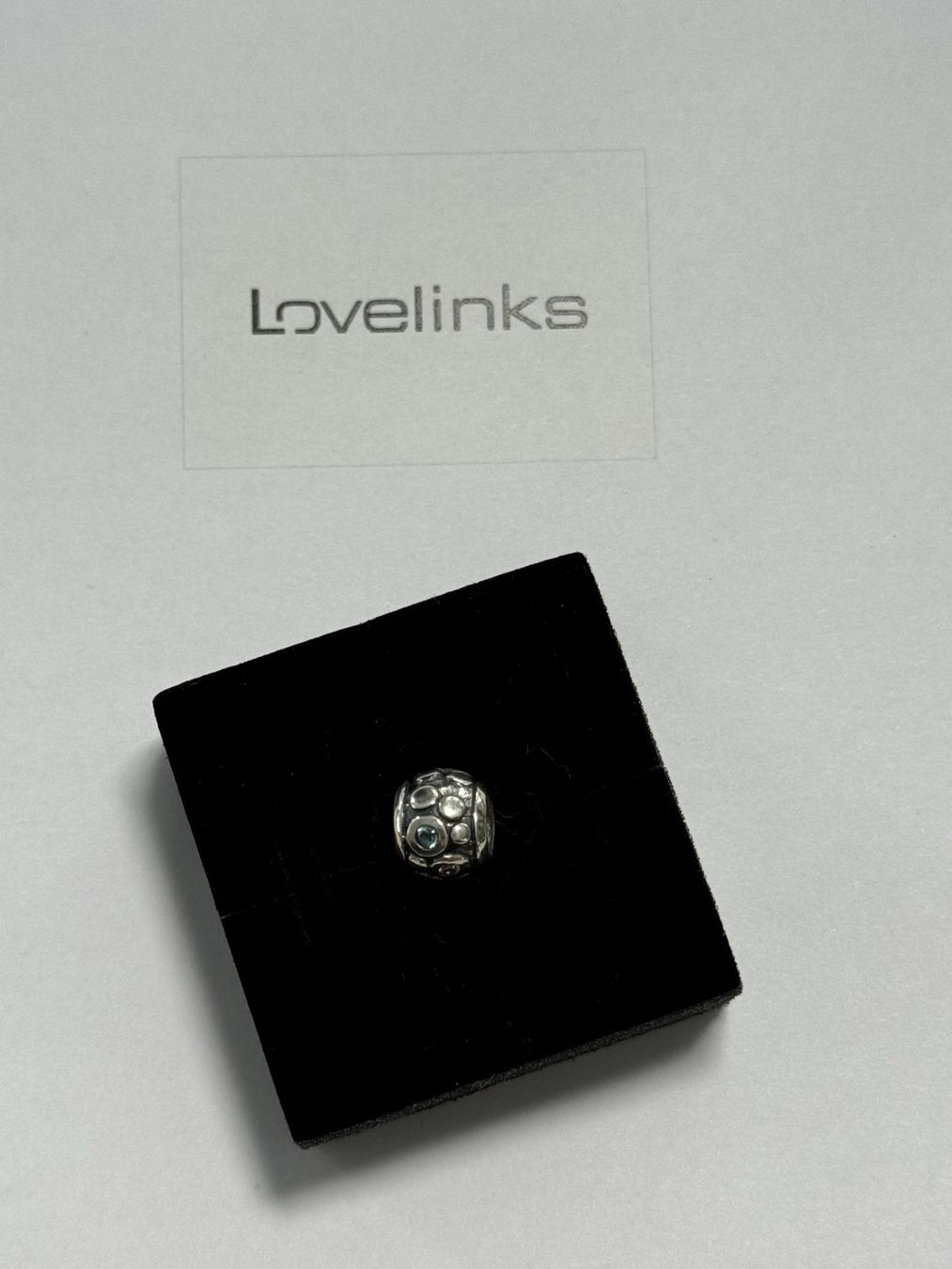 Ciondoli: Aufl. Schmucksammlung-Original Lovelinks Charm mit Stein – Usato da Villigen venduto da Topper76