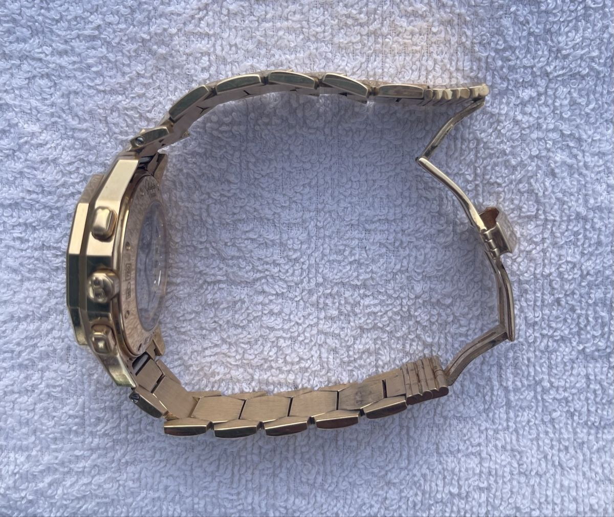 Glashütte Montres: Glashütte Succes Senior Golduhr – D'occasion à Grosshöchstetten par Perle1951 4