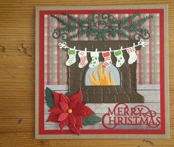 Schablonen: WEIHNACHTEN STIEFEL STANZSCHABLONE – Neu und originalverpackt aus Affoltern am Albis von scrapbooking 2
