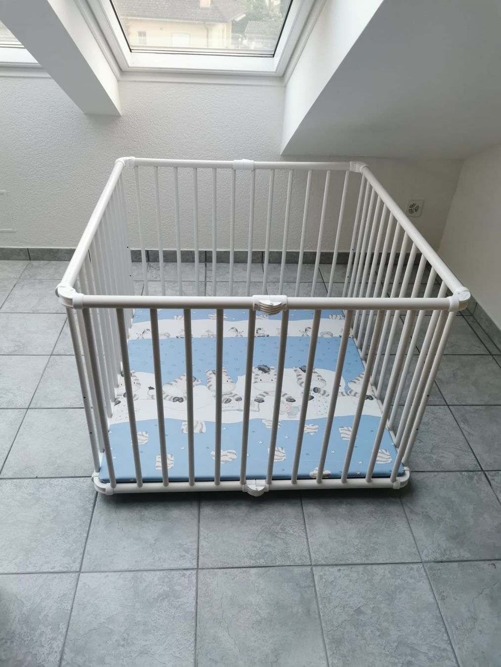 Geuther Box & Barriere di sicurezza: Geuther Laufgitter Lucilee klappbar – Usato da Brislach venduto da haexxxli 1