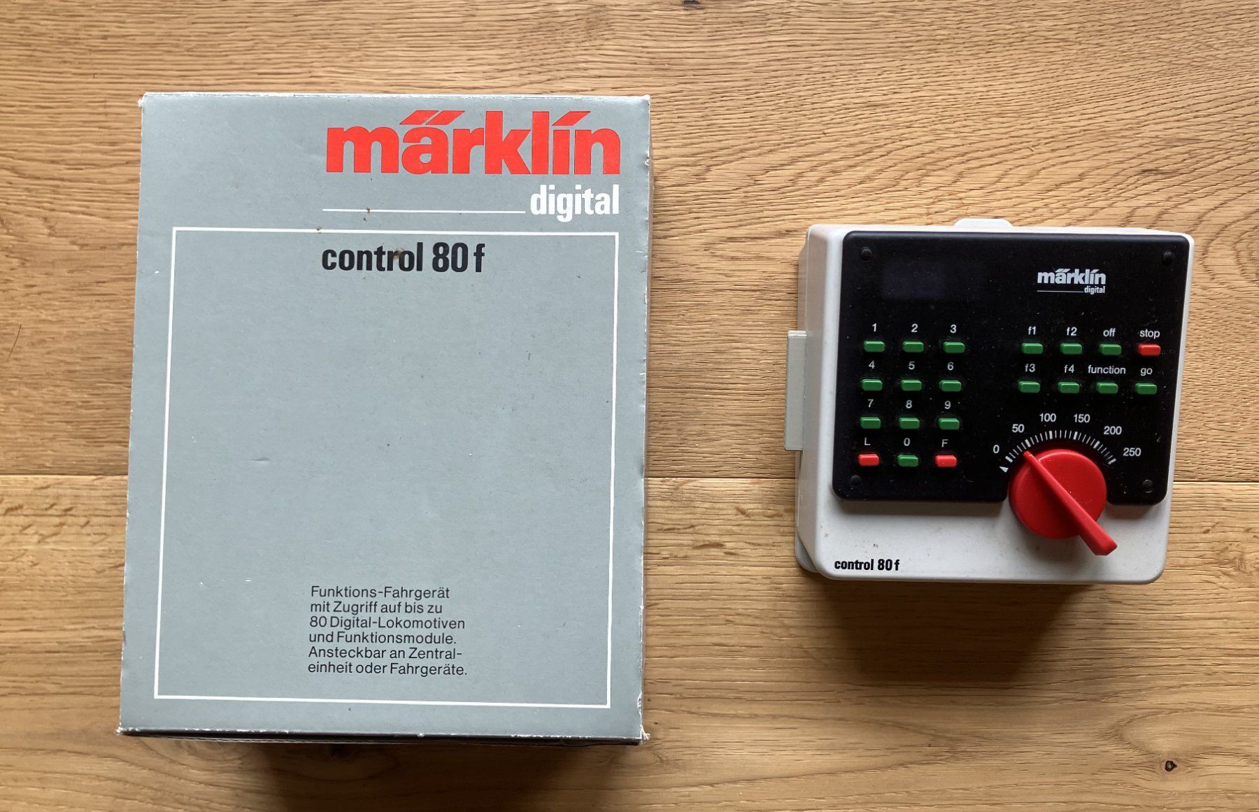 Märklin Modellini di ferrovie: Märklin Control 80f – Usato da Erlinsbach venduto da Miggi1980