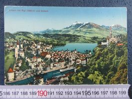 LUZERN MIT RIGI 1 GÜTSCH LU AK BUG