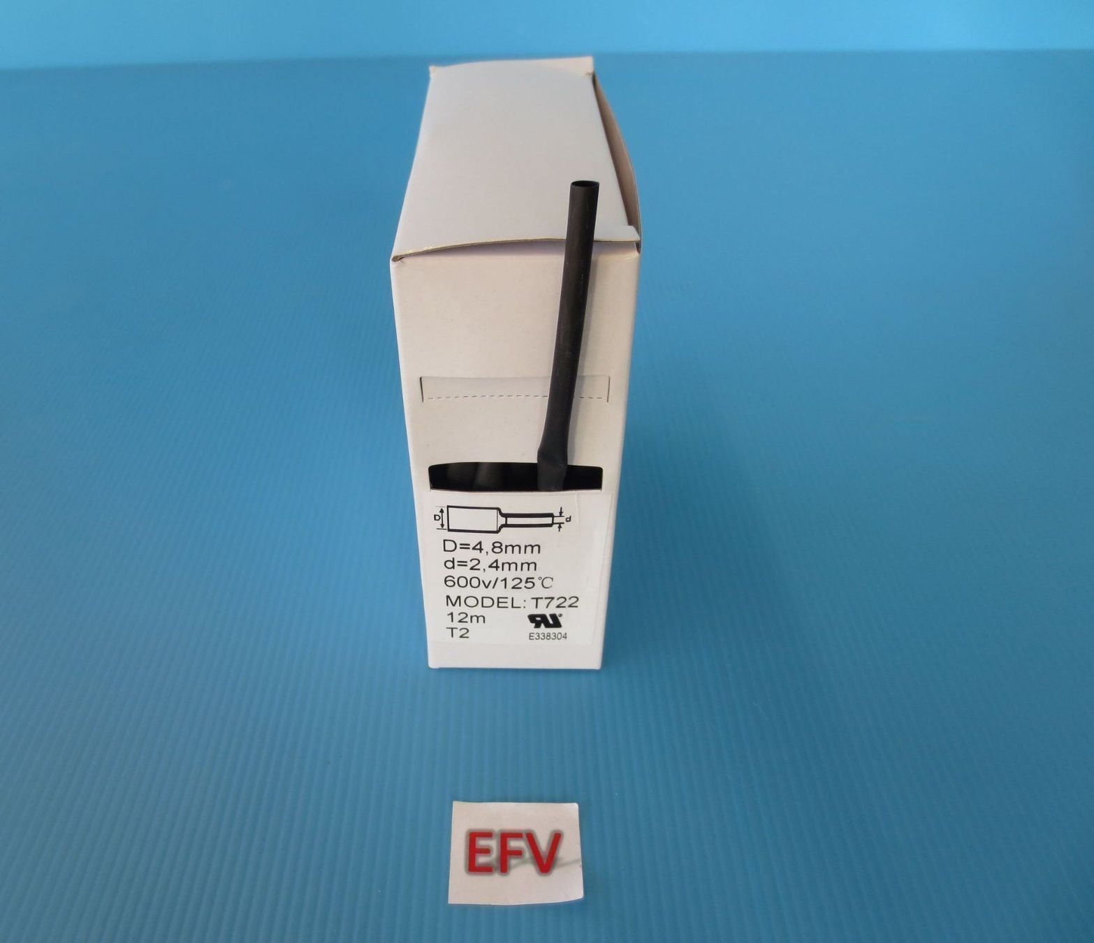 Tutti gli attrezzi: Schrumpfschlauch 12m schwarz 4,8-2,4mm – Nuovo e nell'imballaggio originale da Sulz LU venduto da Elektrofachverkauf