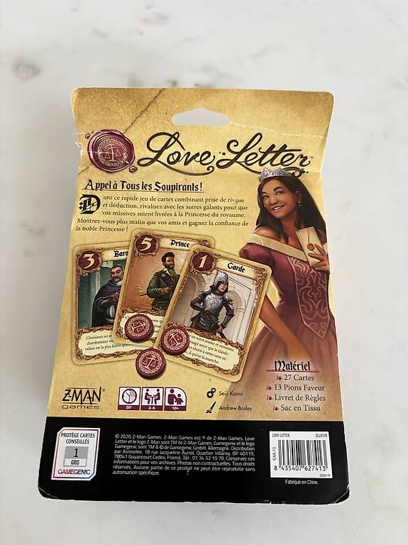 Giochi: Z-Man Love Letter – Usato da Conthey venduto da carina.pereira 2