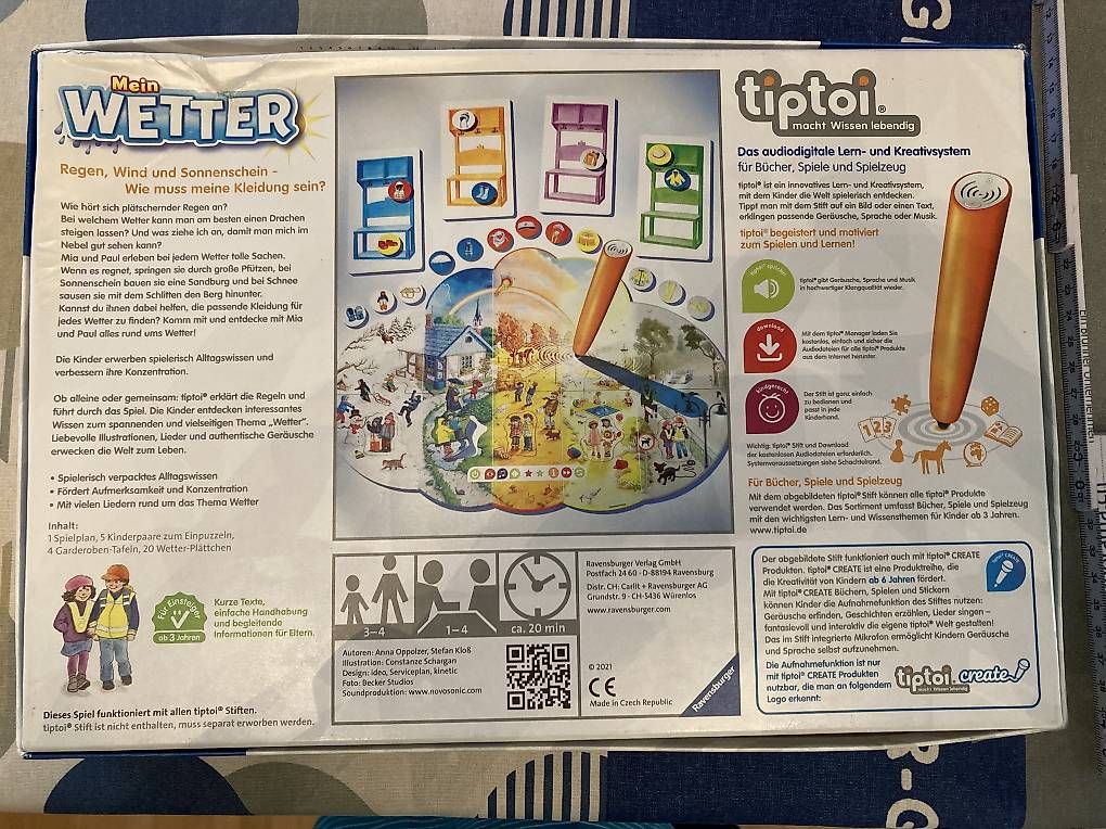 Tiptoi Giochi: Tiptoi - Mein Wetter – Usato da Küssnacht am Rigi venduto da Azrith 1