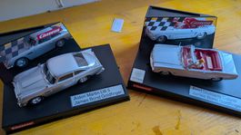 Carrera: Aston Martin DB5 + Ford Mustang Cabrio, 1:32
