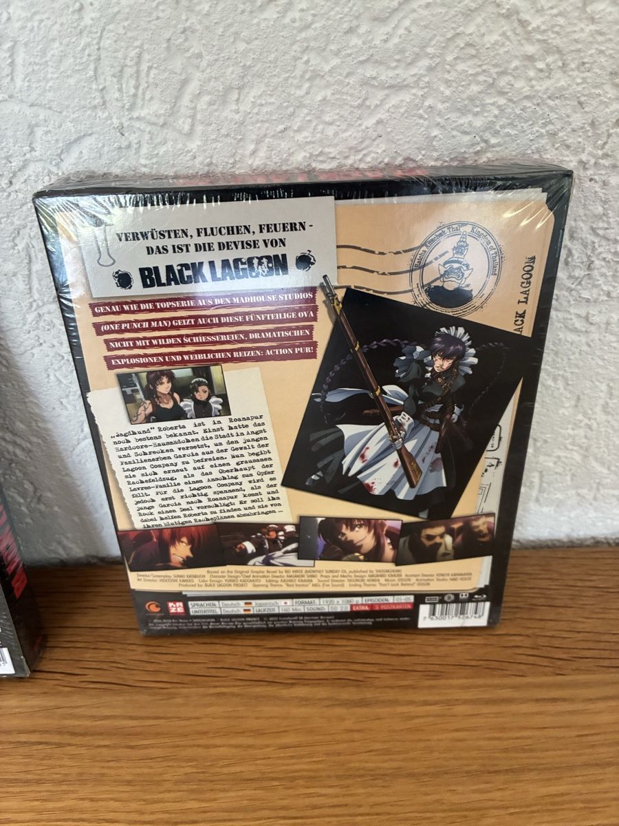 Tous les DVDs: Black Lagoon 1&2 Staffel + OVA – Neuf avec emballage d'origine à Worben par sil_n869 7