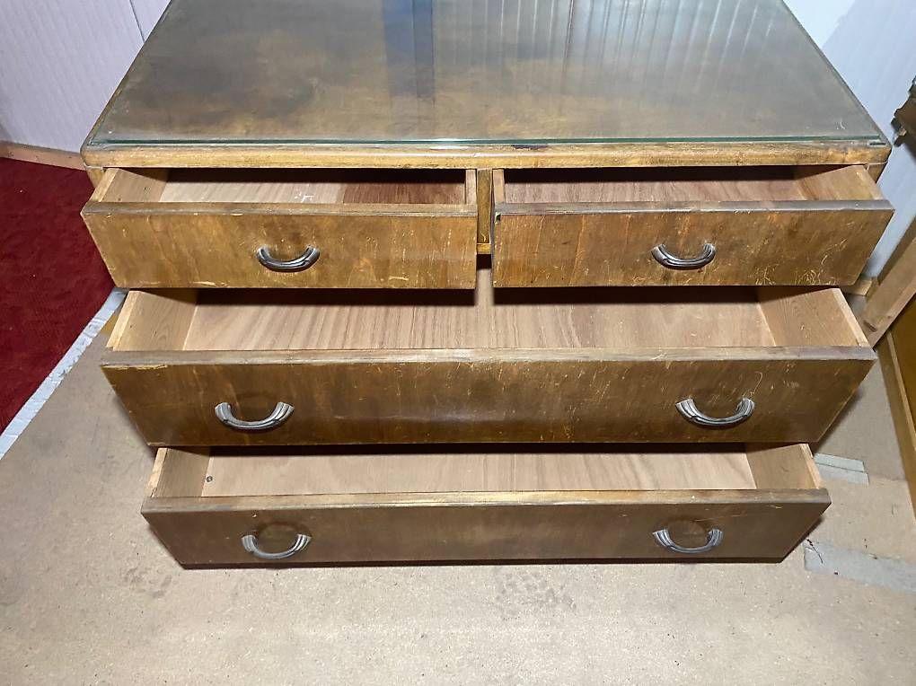 Kommoden: Ancienne Commode en bois avec miroir – Gebraucht aus Chamoson von a_laroyale 3