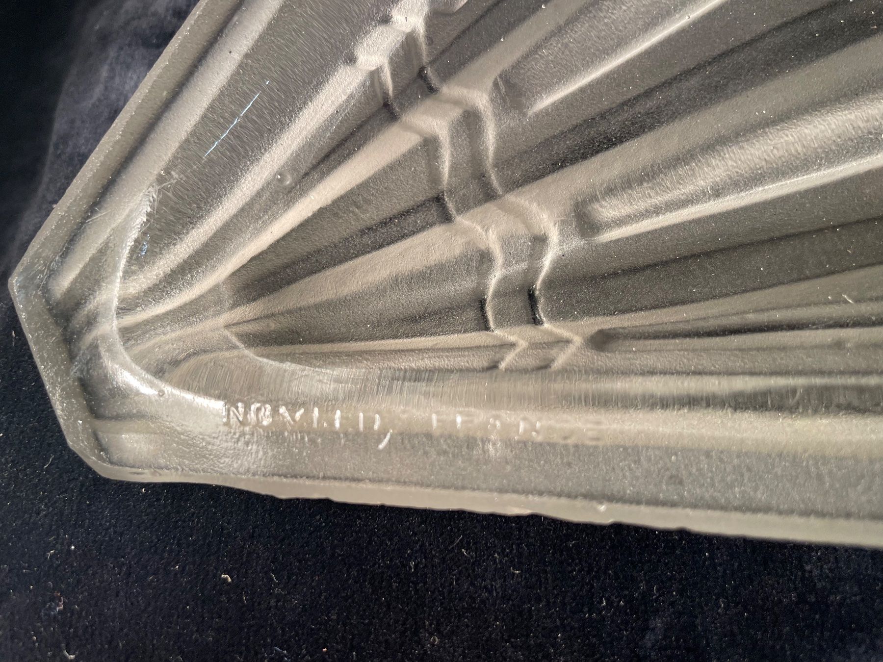 Lampade: Applique Art Deco, signée " NOVERDY", année 30 – Usato da Prez vers Siviriez venduto da Mistinguette 1