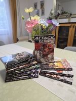 Attack On Titan Mangas Band 1-10, Deutsch