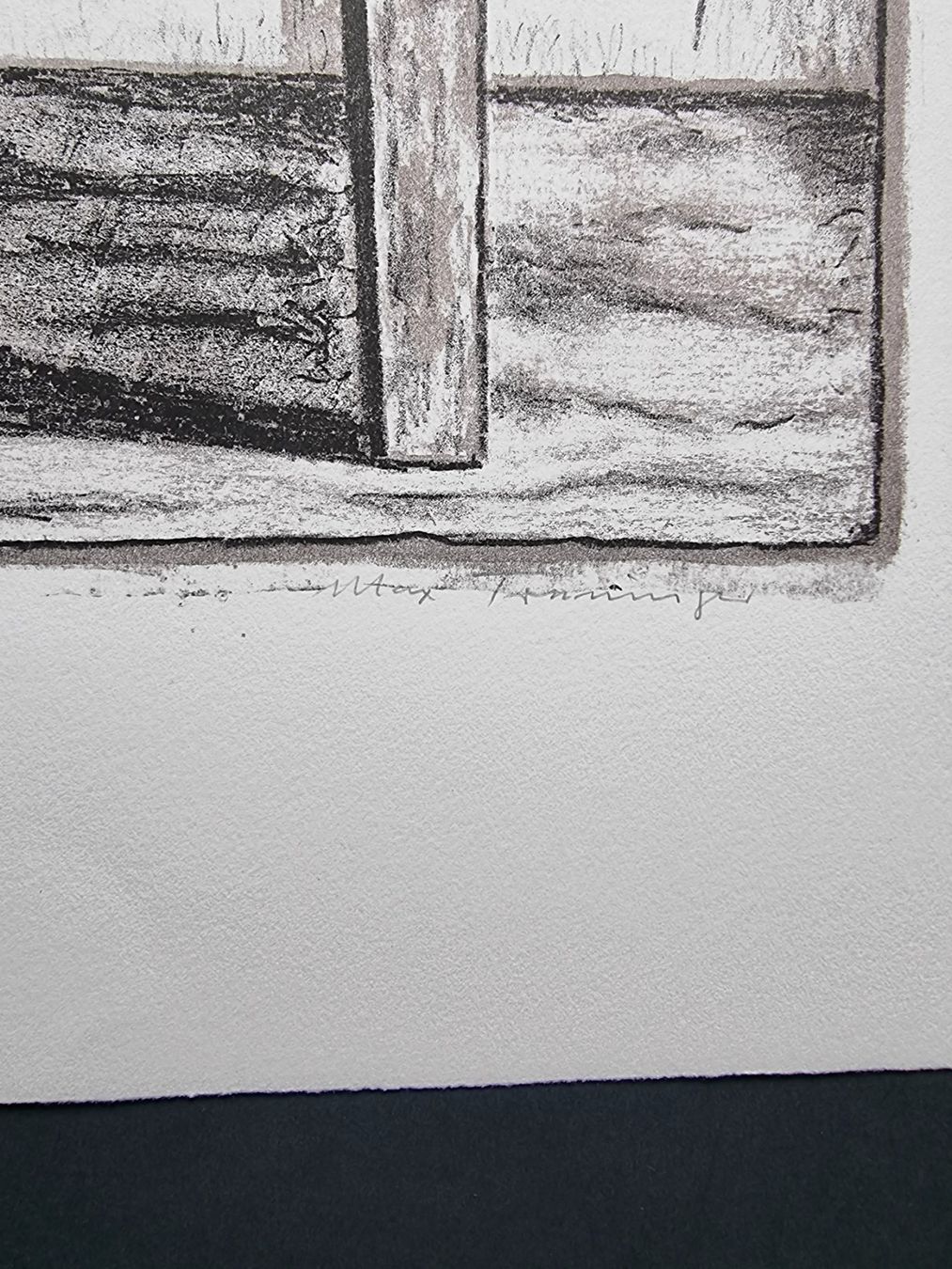 Grafica & Litografie: MAX TRUNINGER LITHOGRAPHIE SIGNIERT NUMMERIERT – Usato da Gersau venduto da kunst-online 4