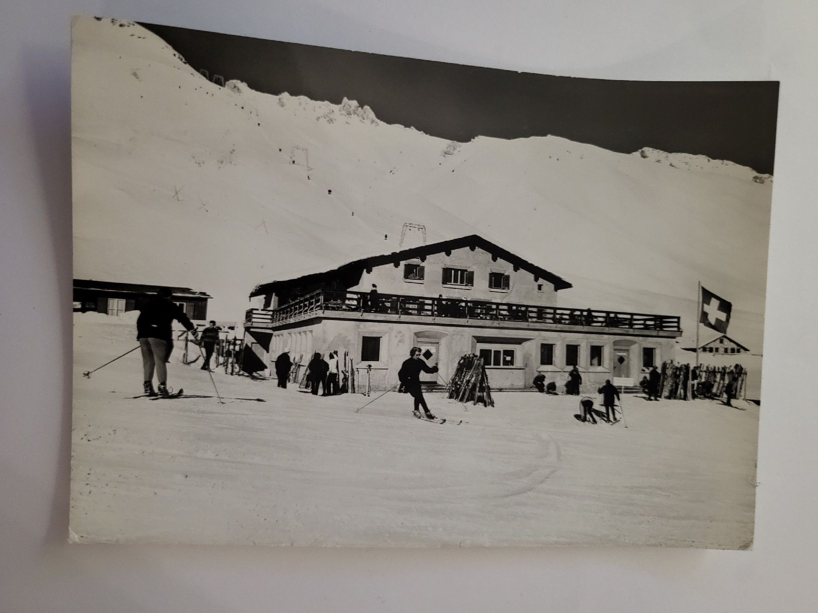 Poster & Bilder: Bergrestaurant Marguns-Celerina St. Moritz Rmu – Gebraucht aus nunningen von mic_88k2