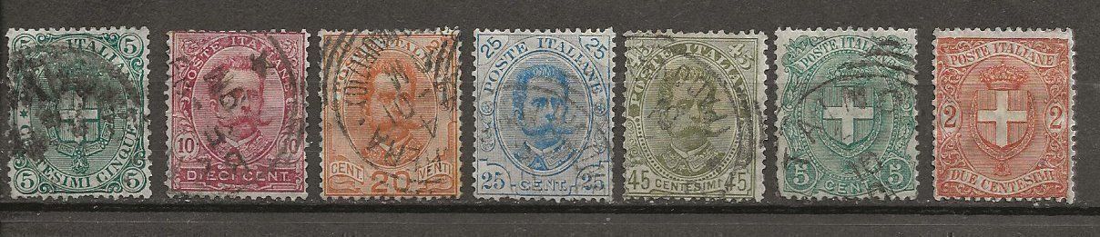 Tutti i francobolli: Humbert série 3 1891 – Usato da Sion venduto da PierreP01