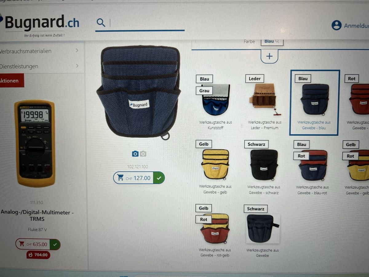 Taschen: Bugnard Elektriker werkzeugtasche – Neu und originalverpackt aus Winterthur von Jana1701 6