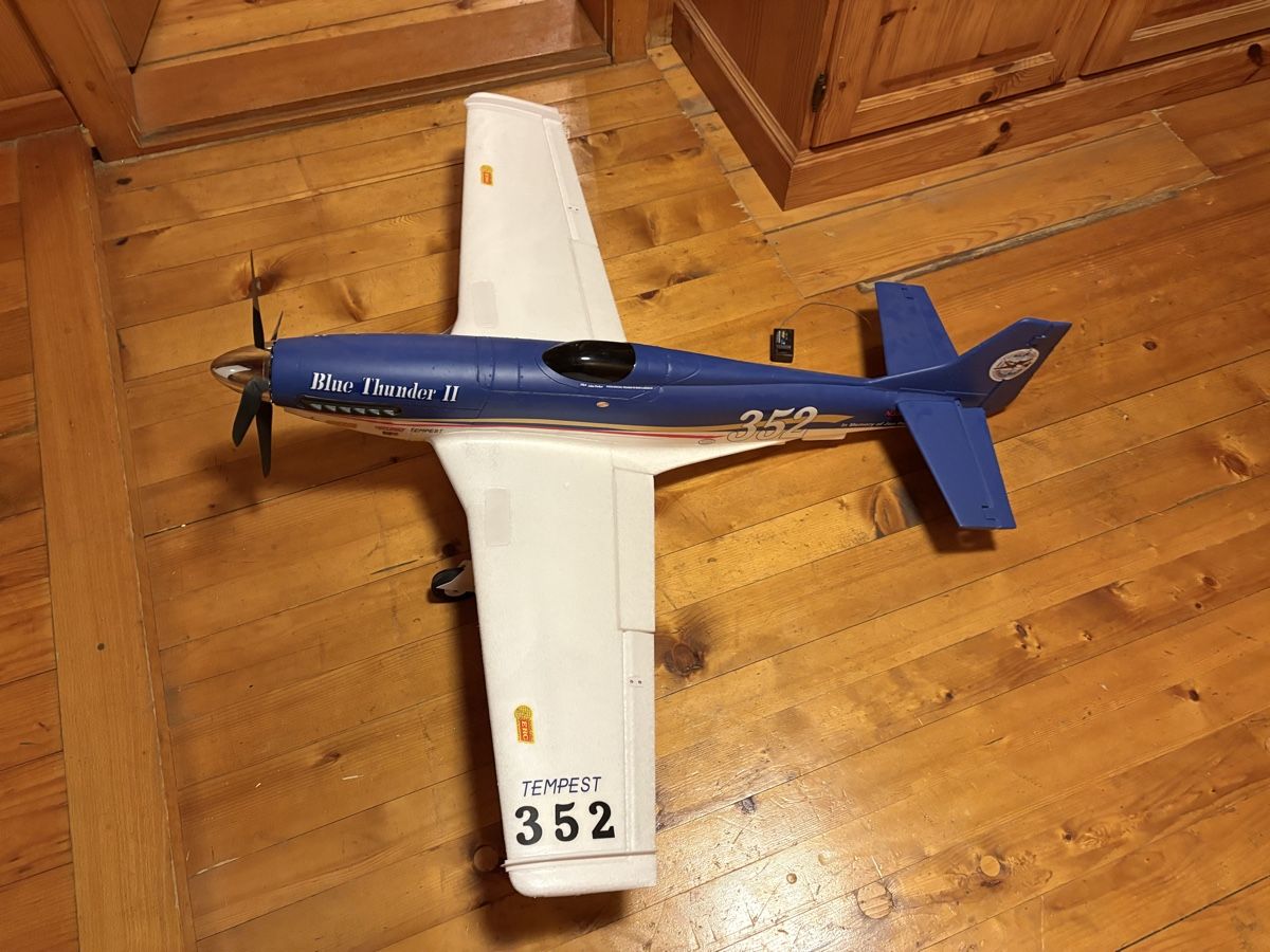 FMS Modellismo RC: rc flugzeug blue thunder – Nuovo (secondo la descrizione) da Ried (Frutigen) venduto da sosonsa 1