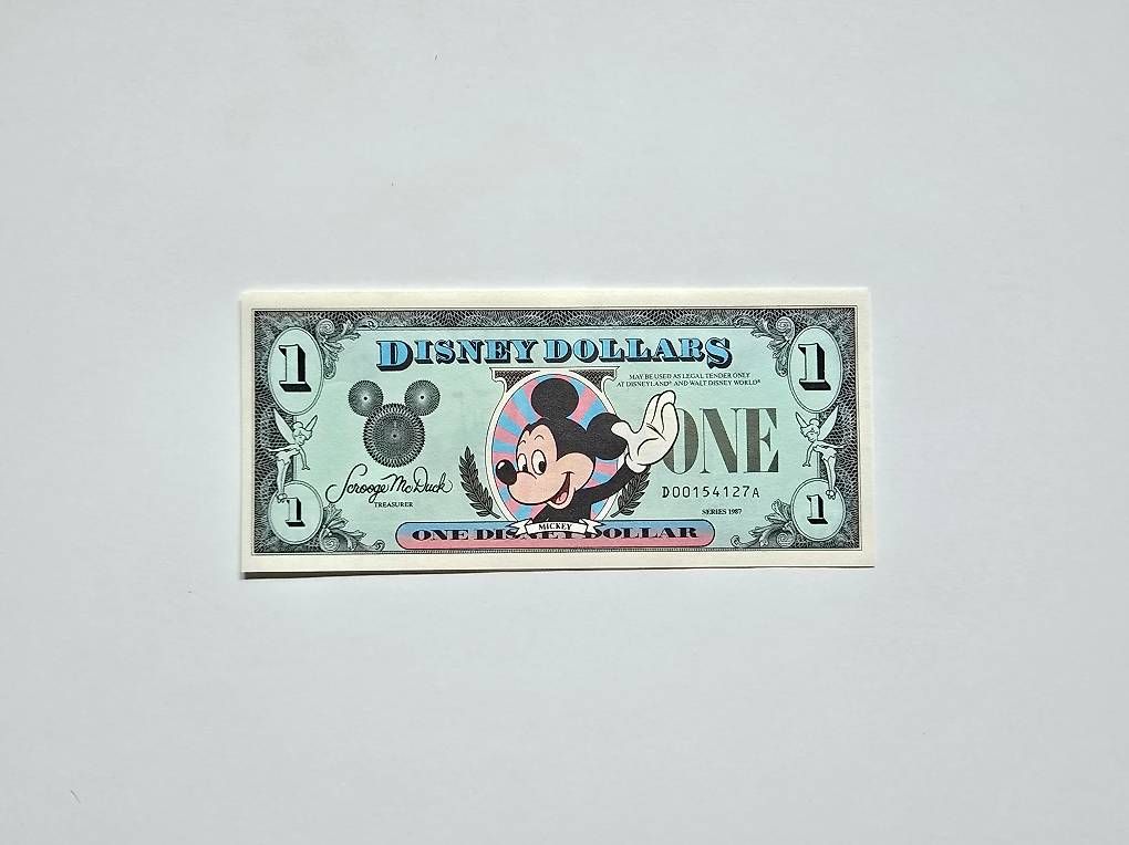 Banconote: Disney Dollar 1987 – Nuovo (secondo la descrizione) da Dättlikon venduto da Wundertuete_